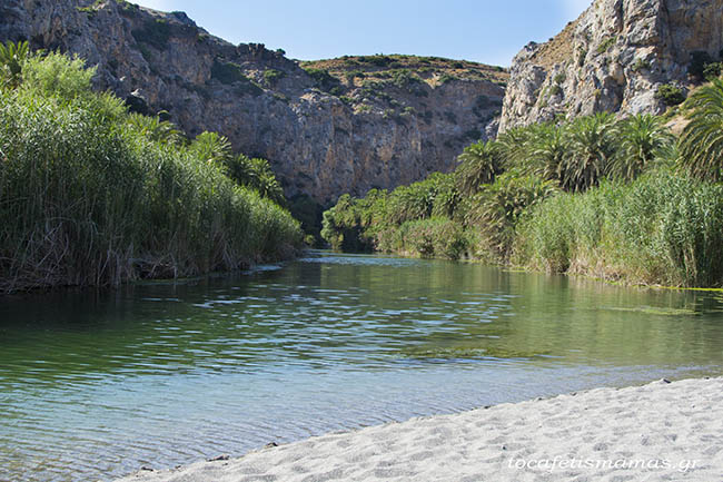 Η Παραλία Πρέβελη στην Κρήτη.