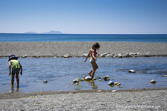 Η Παραλία Πρέβελη στην Κρήτη.