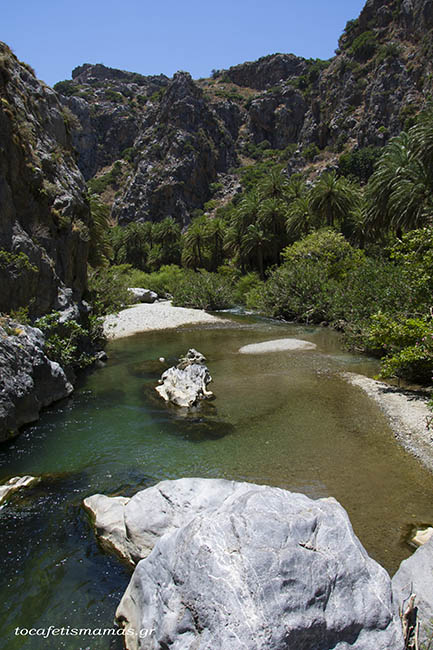 Η Παραλία Πρέβελη στην Κρήτη.