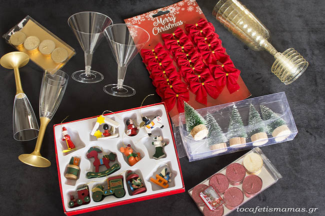 Χριστουγεννιάτικα Κηροπήγια από Ποτήρια Μίας Χρήσης.