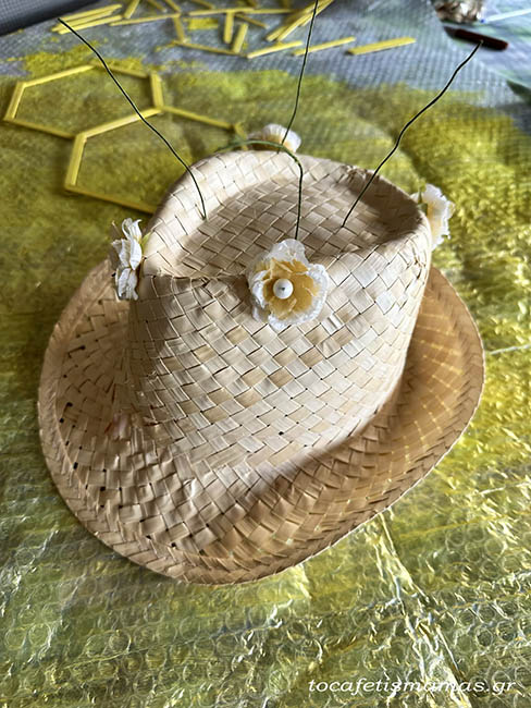 Πώς να φτιάξετε και εσείς μια αποκριάτικη στολή μελισσοκόμου (DIY).