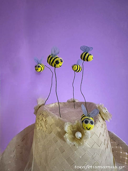 Πώς να φτιάξετε και εσείς μια αποκριάτικη στολή μελισσοκόμου (DIY).